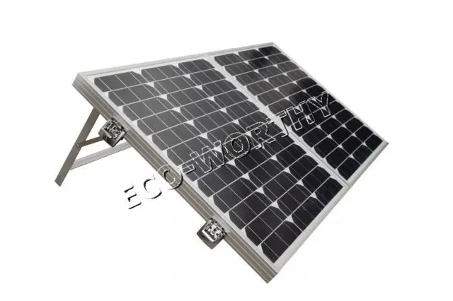 UK stock 120W Foldable Solar Panel Ideal for Caravan Includes Regulator complete kit