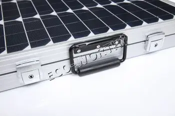 UK stock 120W Foldable Solar Panel Ideal for Caravan Includes Regulator complete kit