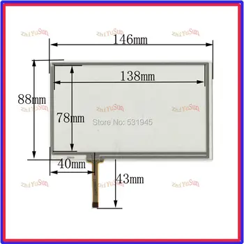 146mm*88mm touchscreens on GPS car and display and commercial use 146*88 4 inch 060034