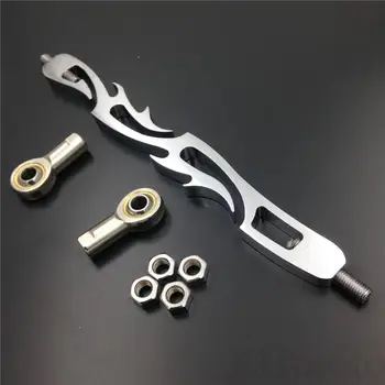 For Motorcycle Harley Softail FXDWG Dyna Wide Glide FLHR FLHT CHROME Flame Shift Linkage