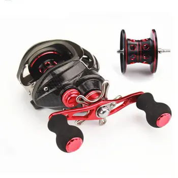 2016 new sale 1 pcs Fishing Reel 13BB 6.3:1 Right Hand Baitcasting Fishing Reel Bait Casting Reels Fishing Reels Saltwater Red