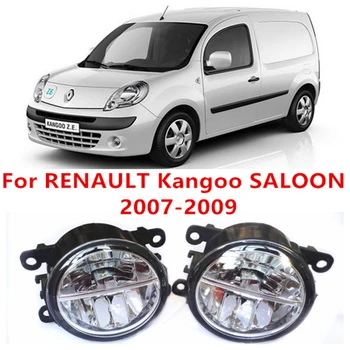 For RENAULT Kangoo SALOON 2007-2009 10W Fog Light LED DRL Daytime Running Lights Car Styling lamps