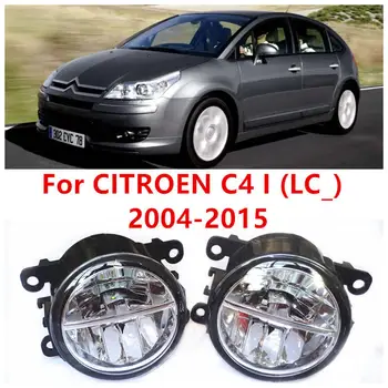For CITROEN C4 I (LC_) 2004-Fog Lamps LED Car Styling 10W Yellow White 2016 new lights