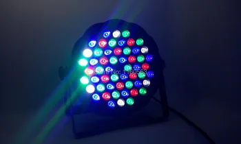 54x3W led par DJ Par LED RGBW Wash Disco Light DMX Controller