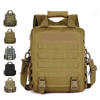MOLLE Military Tactics Backpack Men's 3P Woodland Sustainment mochilas Male Army Camouflage Shoulder Bags Tote Bags