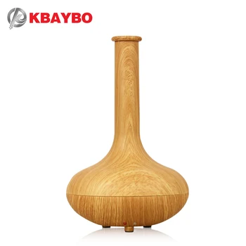 Essential Oil Diffuser Ultrasonic Humidifier aromatherapy air purifier mist maker home furnishings 7 color vase