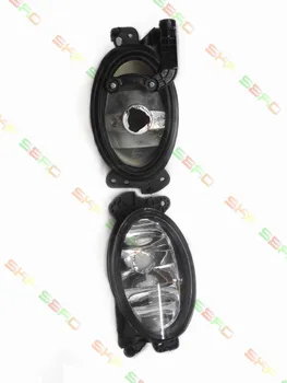 For mercedes-benz W211 E200/220/240/270/280/320/350/400/420/500/55 2002/03/04/05/06/07/08/09 Fog Lights car styling Oval