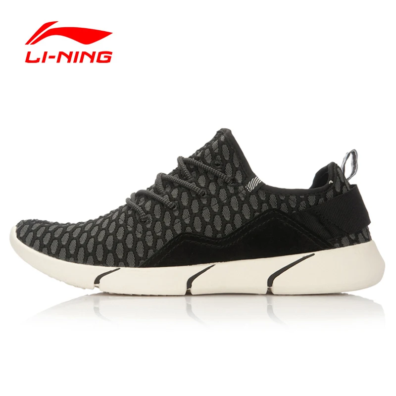 Li-Ning Men's Daily Life Walking Shoes Breathable Sneakers Outdoor Sports Footwear LiNing Walking Shoes GLKL049