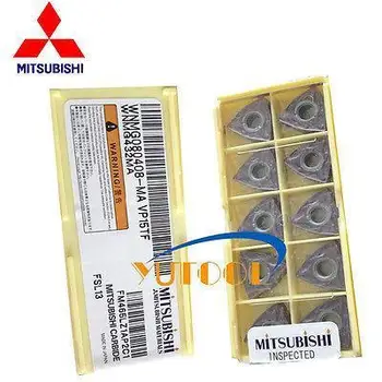 New 10PCS Japan Mitsubishi Carbide Inserts WNMG080408 CNC Turning Milling tools