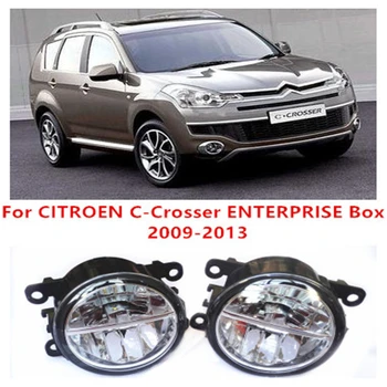 For CITROEN C-Crosser ENTERPRISE Box 2009-2013 10W Fog Light LED DRL Daytime Running Lights Car Styling lamps