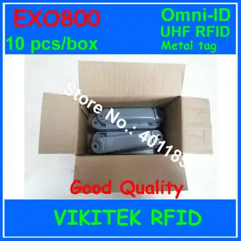 Omni-ID Exo 800 UHF RFID metal tag 10 pcs per box 915M EPC C1G2 ISO18000-6C Exo800 Manufacturing tote tracking Logistics Postal