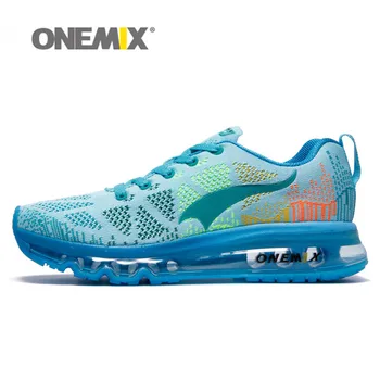 Onemix Summer Sports Running Shoes Men&Women Sneakers Breathable Knit Vamp Boots Deodorizing Insole for Outdoor Sports Colorful