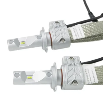 LED 12V H7 5S 72W LED Bulbs Headlight Conversion Kit For Philips Lumileds DC 12-24V H7 Led 4000LM Car Light Car-styling