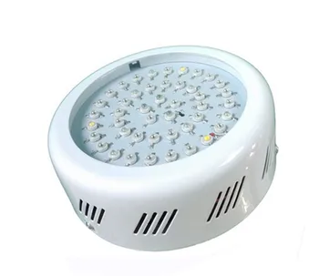 To Russia Greenhouse 135w ufo grow light 10 spectrums 45x3w for indoor plants flowering/ blooming/ seeding