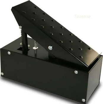 Black foot control pedal for welding machine