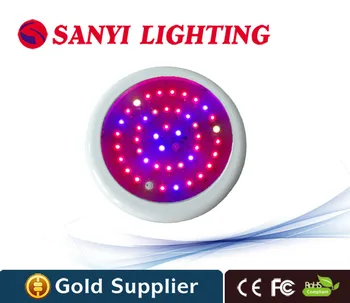50w led plant growth light AC85-265V UFO grow lights Flowers and vegetable gardening nursery lamp Red/blue 8:1