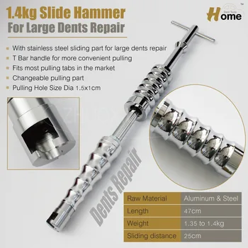 PDR Hail Repair Glue Puller - Paintless Dent Repair Slide Hammer - PDR Tools Kit  PDR-250