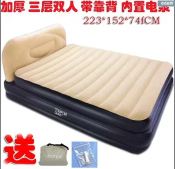 Genuine way 67483 double double flocking built-in electric pump with a Home Furnishing air inflatable mattress bed b35