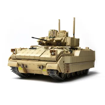 OHS Meng SS004 1/35 US Infantry Fighting Vehicle M2A3 Bradley w/BUSK III Military Plastic AFV Model Building Kits