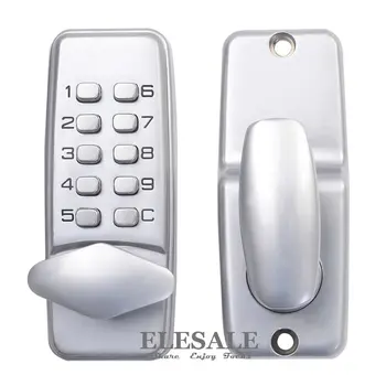 New Keyless Door Lock With Combination Code Password Zinc Alloy Mechanical Digital Code Unlock Home Safe
