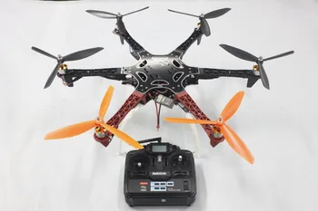 F05114-AG DIY Drone F550 Hexacopter Kit 1045 3-Props 6axle Hexa-Rotor QuadCopter UFO & Tall Landing Gear No Battery Charger