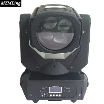 4*25w Super Beam Light Led Dmx512 Ac100-240v Moving Head Light 9/15 Channels Professional Stage & Dj/Party/Stage Lighting Effect