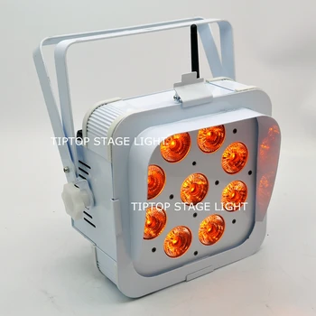 Ping 4 Unit Cool White Painting Spotlights Type Small battery operated led uplight 9*15W RGBWA 5in1 Tyanshine Lamp