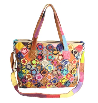 Dreamlizer Flower Brand Women Genuine Leather Bag Luxury Women Bag Women Fashion Bags Handbags Women Messenger Bag