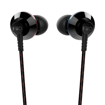 EX1 2nd Hifi Hot Fever Bass in-ear Earphones With Mic Studio Metal Stereo Music Aerospace Black For mobile phones smartphone PC