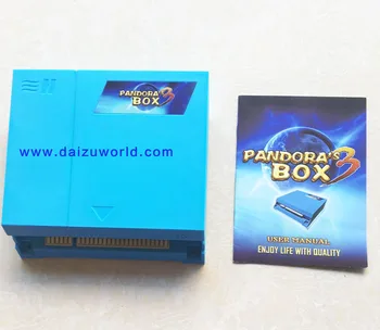 HD Pandora's box 3 kits,CGA output for LCD , 520 in 1 game board ,Daizu World game,Family game, coin operated games