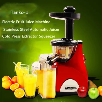 Stainless Steel Automatic Slow Juicer Electric Fruit Juice Machine Cold Press Extractor Squeezer Home use Tanko-1