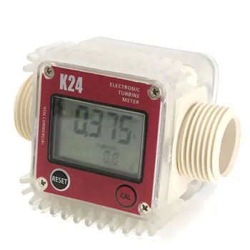 Pro K24 Digital Fuel Flow Meter for Chemicals water random color