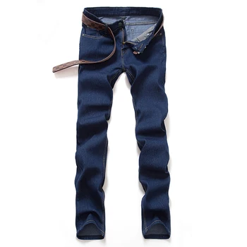 2017 hot selling spring and autumn men only Jeans Mens Korean Metrosexual stretch jeans trousers all-match simple solid couple