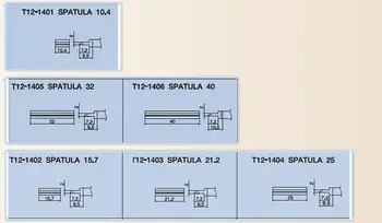 Ping HAKKO FX-951 FM-2027 FM-2028 FX-9501 Soldering Station Spade Scraper type solder tip Solder Iron Tips T12-1406