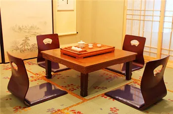 2pcs/lot) Japanese Floor Chair Design Fan-shape Tatami Zasiu Legless Chair Natural Color Meditation Backrest Ergonomic Chair