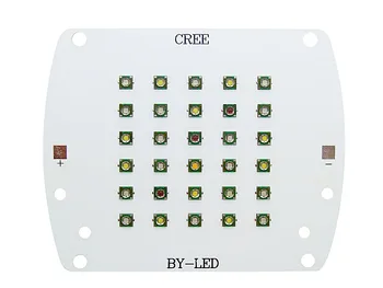 100W LED Cree XPE XP-E Blue(14pcs) + White(10pcs)+ Green(2pcs)+Red(3pcs)+Warm White(1pcs) Coral Grow LED Light Lamp For Coral