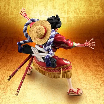 One Piece Luffy POP Kabuki Edition Gear Fourth Monkey D Luffy Figure Gum-Gum Fruit Action Figure Model S254