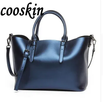 New American LUXURY Style Split Leather Women Shoulder Bag Brand Designer Cowhide genuine leather handbags Skin Crossbody bag
