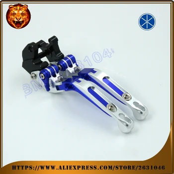 Adjustable Folding Extendable Brake Clutch Lever For YAMAHA YZFR125 YZF R125 15 16 BLUE NEW STYLE Motorcycle