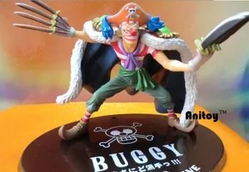 Anime One Piece Buggy Doll 1/7 scale painted PVC ACGN Action Figure Garage Kit Collectible Model Toys 20cm KT077