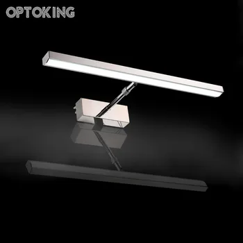 Brief fashion aluminium led mirror light cabinet lamp waterproof led mirror light 85~265V