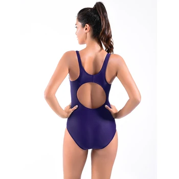 Faerdasi New Female Sports Swimsuit No rims Sexy Push up One-pieces Bathing Suit FD81680