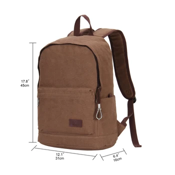 2016 Men Canvas Backpacks College Student School Backpack Male Bags For Teenagers Vintage Mochila Casual Rucksack Travel Daypack