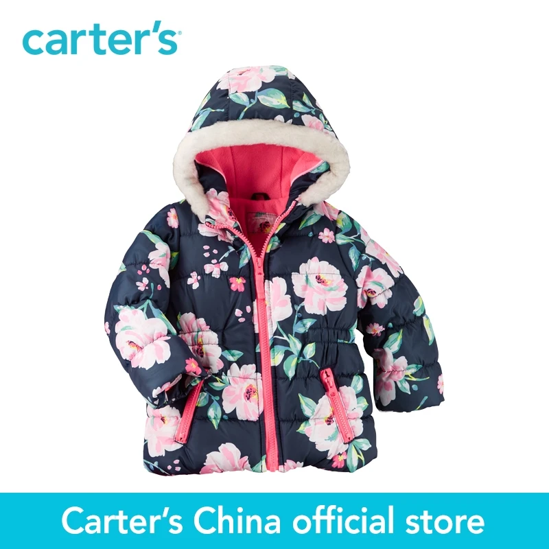Carter's 1pcs baby children kids Print Floral Outwear Jacket CL216727,sold by Carter's China official store