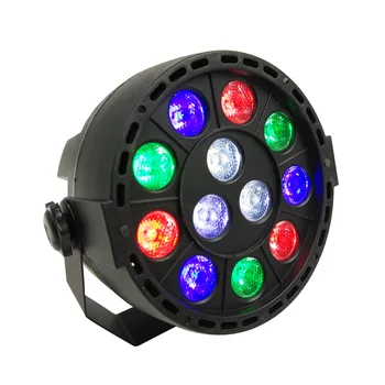 Stage light 12 LED Par Lights RGB Disco Party Lights Magic Ball Light Projector Auto Sound Activate DMX 512 Control Stage Light