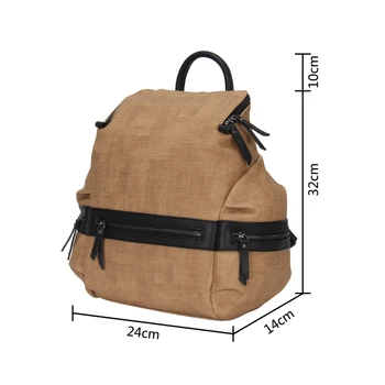VN 2016 Vintage Casual Women Daily Backpack Campus Canvas Bags Woman Shoulder Bag Canvas Bags For Teenagers Girl Travel Rucksack