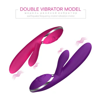 24 Speed Dual Vibration G spot vibrators for women,Sex toys for Woman Adult Products.Sex Products Erotic toys dildo vibrator