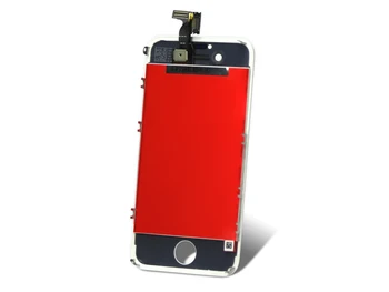 10pcs For iPhone 4S LCD Display + Touch Screen digitizer + Bezel Frame +Replacement Part Assembly !!!