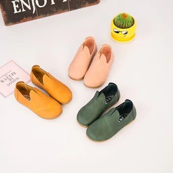 2017 spring new girl's soft bottom leisure flats shoes super comfortable casual shoes