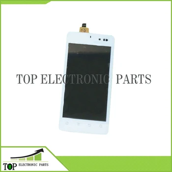 For Highscreen Omega Q LCD screen display with white and black